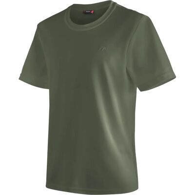 Maglietta Uomo Walter MAIER SPORTS verde muschio - Girocollo, maniche corte, piqué, maglietta outdoor Maglietta Uomo Walter MAIER SPORTS verde muschio - Girocollo, maniche corte, piqué, maglietta outdoor