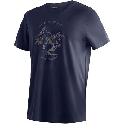 MAIER SPORTS Dieter Print - Herren Kurzes Funktionsshirt Dunkelblau MAIER SPORTS Dieter Print - Herren Kurzes Funktionsshirt Dunkelblau