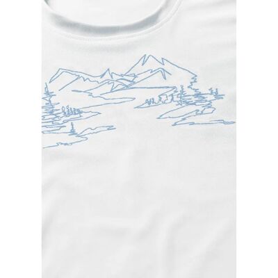 Maier Sports - Wilma Print - Weiß - T-Shirt Maier Sports - Wilma Print - Weiß - T-Shirt