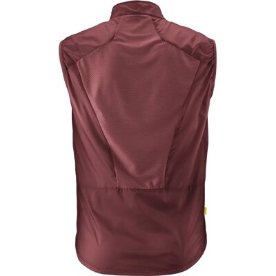 GONSO Road Vest Wind M - rotbraun - S - Polyester - Vest GONSO Road Vest Wind M - rotbraun - S - Polyester - Vest