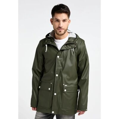 ICEBOUND Donkergroene Sport Waterdichte Jas ICEBOUND Donkergroene Sport Waterdichte Jas