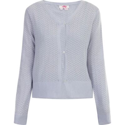 Mymo Damen Lila Strickjacke S - Cardigan Mymo Damen Lila Strickjacke S - Cardigan
