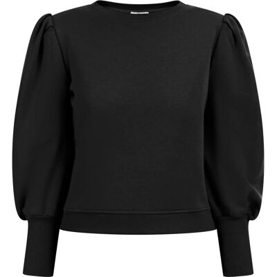 Mymo Sweatpullover Dames zwart - Sweatshirt Mymo Sweatpullover Dames zwart - Sweatshirt