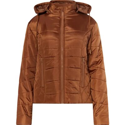 Mymo Licht gewatteerd jack Dames lichtbruin - Jacket Mymo Licht gewatteerd jack Dames lichtbruin - Jacket