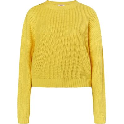 Mymo Gelber Strickpullover - Sweater Mymo Gelber Strickpullover - Sweater