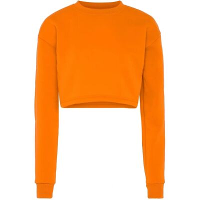 Mymo Sweatshirt oranje - Sweatshirt Mymo Sweatshirt oranje - Sweatshirt