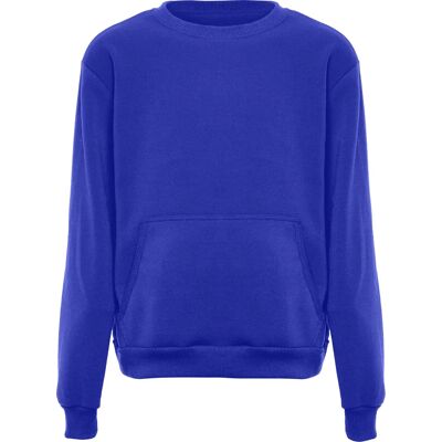 Mo Sweatshirt Heren Kobalt Blauw L - Sweatshirt Mo Sweatshirt Heren Kobalt Blauw L - Sweatshirt