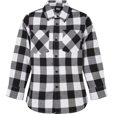 Chemise à carreaux pour enfants Urban Classics - Chemise Chemise à carreaux pour enfants Urban Classics - Chemise