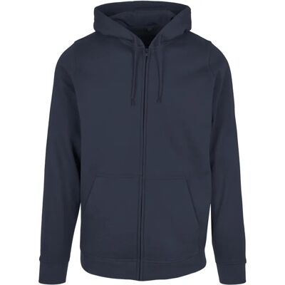 Build Your Brand 5XL Sweat à capuche zippé bleu - Sweatshirt Build Your Brand 5XL Sweat à capuche zippé bleu - Sweatshirt