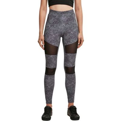 Urban Classics Leggings Femmes Tech Mesh Imprimé Tout-en-Print - Leggings - Publicité Urban Classics Leggings Femmes Tech Mesh Imprimé Tout-en-Print - Leggings - Publicité