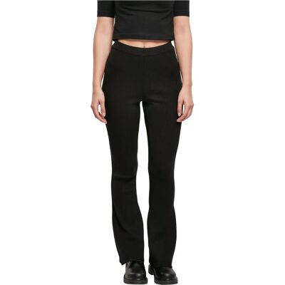 Urban Classics Damribbade bootcut legging - Leggings Urban Classics Damribbade bootcut legging - Leggings