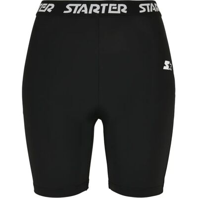 STARTER Black Label Damen Damen Logo Tape Cycle Shorts - Shorts STARTER Black Label Damen Damen Logo Tape Cycle Shorts - Shorts