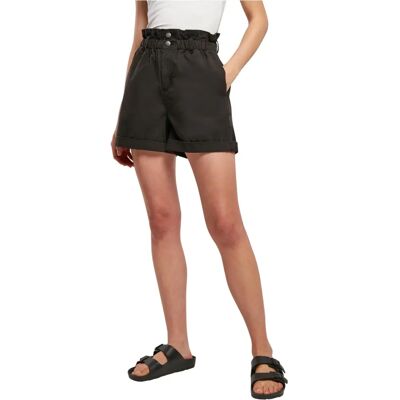 Urban Classics Damen Ladies Paperbag Shorts - Shorts Urban Classics Damen Ladies Paperbag Shorts - Shorts