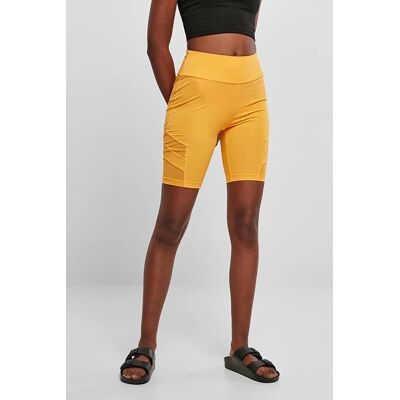 Urban Classics Damer High Waist Mesh Shorts - Shorts Urban Classics Damer High Waist Mesh Shorts - Shorts
