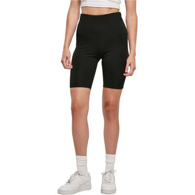 Urban Classics Ladies Organic Stretch Jersey Cycle Shorts - Black - 5XL Urban Classics Ladies Organic Stretch Jersey Cycle Shorts - Black - 5XL
