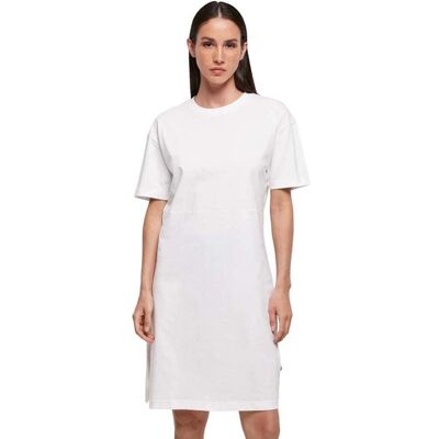 Build Your Brand Økologisk Oversized Split T-Shirt Kjole - Kjole Build Your Brand Økologisk Oversized Split T-Shirt Kjole - Kjole