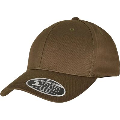 Flexfit 110 Curved Visor Snapback (7706FF) - olivgrön Flexfit 110 Curved Visor Snapback (7706FF) - olivgrön