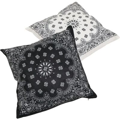 Urban Classics Unisex Kuddar - Paisley-mönster - 45x45cm Urban Classics Unisex Kuddar - Paisley-mönster - 45x45cm