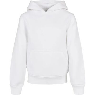 Build Your Brand Organic Kids Hoodie - Wit - Kids Build Your Brand Organic Kids Hoodie - Wit - Kids