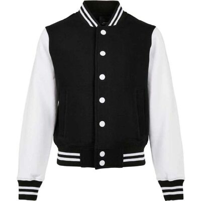 Build Your Brand Veste de Collège pour Enfants en Coton Biologique Build Your Brand Veste de Collège pour Enfants en Coton Biologique