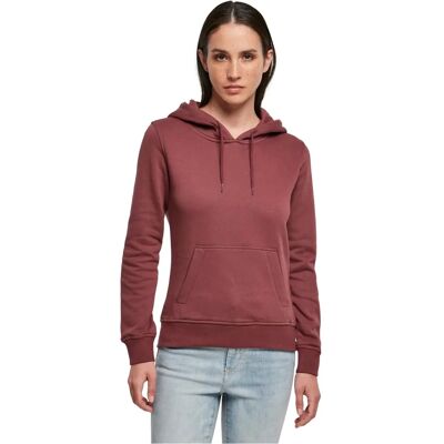 Hoodie Bio de Build Your Brand - Rouge - L Hoodie Bio de Build Your Brand - Rouge - L