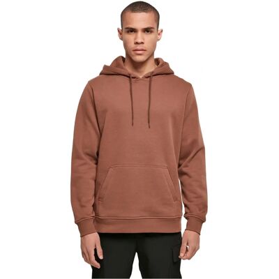 Build Your Brand Heavy Hoody - Brun - Unisex Jakke Build Your Brand Heavy Hoody - Brun - Unisex Jakke