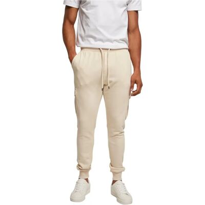 Urban Classics Pantalones cargo ajustados - Bolsillos cargo - Verde salvia suave Urban Classics Pantalones cargo ajustados - Bolsillos cargo - Verde salvia suave