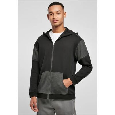 Urban Classics Oversized Patch Zip Hoody - Sweatjacke Urban Classics Oversized Patch Zip Hoody - Sweatjacke