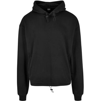 Urban Classics Herrsporthoodie - S - Svart Urban Classics Herrsporthoodie - S - Svart