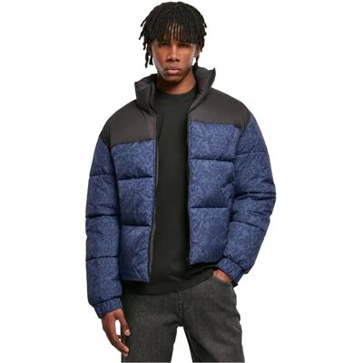 Urban Classics Herre AOP Retro Pufferjakke - Jakke Urban Classics Herre AOP Retro Pufferjakke - Jakke
