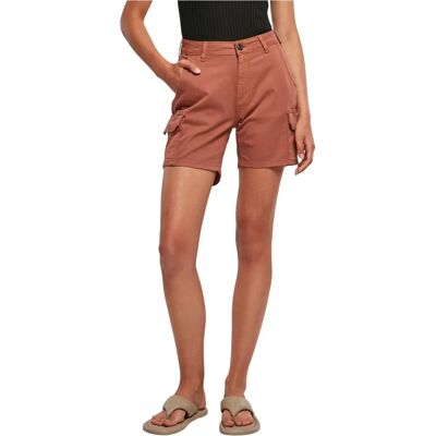 Urban Classics Wysoka Talia Cargo Szorty - Spodenki Urban Classics Wysoka Talia Cargo Szorty - Spodenki