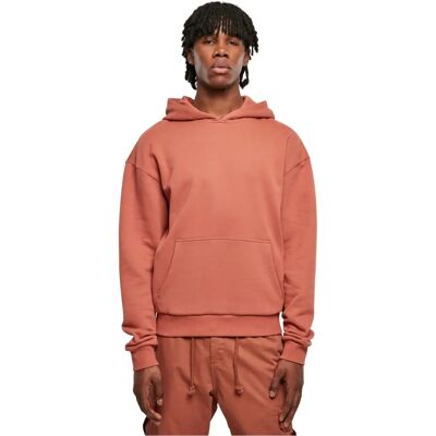 URBAN CLASSICS Ultra Heavy Hoody Uomo Arancione - Felpa URBAN CLASSICS Ultra Heavy Hoody Uomo Arancione - Felpa