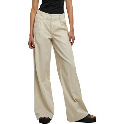 Pantalons en lin pour femmes Urban Classics - Pants Pantalons en lin pour femmes Urban Classics - Pants