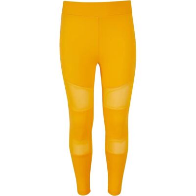 URBAN CLASSICS Damen Girls Tech Mesh Leggings - Leggings URBAN CLASSICS Damen Girls Tech Mesh Leggings - Leggings