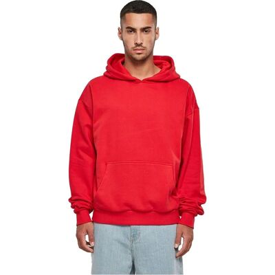 Build Your Brand 3XL Rouge Sweat à Capuche en Coton Ultra Lourd - Sweatshirt - Publicité Build Your Brand 3XL Rouge Sweat à Capuche en Coton Ultra Lourd - Sweatshirt - Publicité