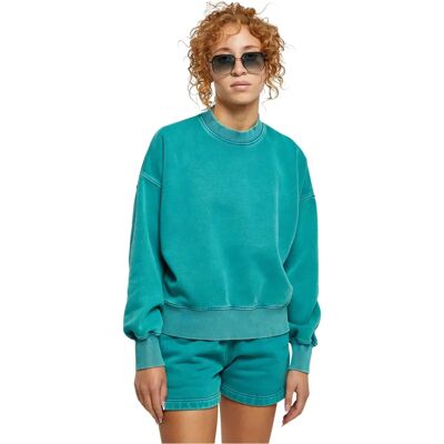 Urban Classics Vert eau Sweatshirt Oversized - Pull Urban Classics Vert eau Sweatshirt Oversized - Pull