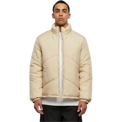Urban Classics Arrow PUFFER Winter Jacket Beige L - Veste d'hiver Urban Classics Arrow PUFFER Winter Jacket Beige L - Veste d'hiver
