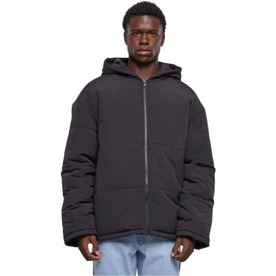 Veste à capuche matelassée pour homme Urban Classics - Veste - Publicité Veste à capuche matelassée pour homme Urban Classics - Veste - Publicité