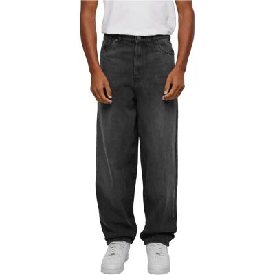 Urban Classics Heavy Ounce Baggy Fit Jeans - zwart gewassen Urban Classics Heavy Ounce Baggy Fit Jeans - zwart gewassen