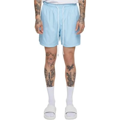 Urban Classics Shorts de course basiques pour hommes - Bleu - Short - Publicité Urban Classics Shorts de course basiques pour hommes - Bleu - Short - Publicité