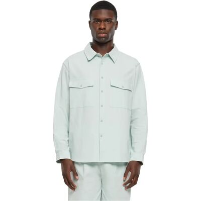 Urban Classics Mint Crepe Skjorta - Casual & Trendy Urban Classics Mint Crepe Skjorta - Casual & Trendy