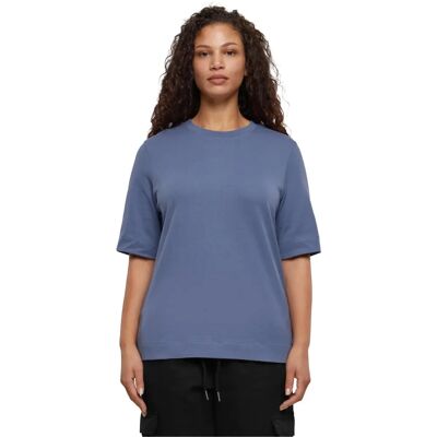 Urban Classics Damska 3XL Niebieska T-shirt - Kobieta Urban Classics Damska 3XL Niebieska T-shirt - Kobieta