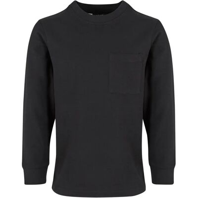 Urban Classics Drenge Oversized Sort Langærmet - Langærmet T-shirt Urban Classics Drenge Oversized Sort Langærmet - Langærmet T-shirt