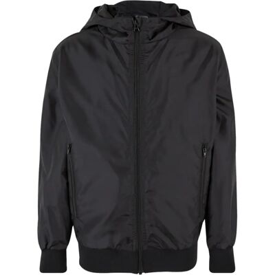 Urban Classics Jungen Schwarz Windbreaker Jacke - Jacke Urban Classics Jungen Schwarz Windbreaker Jacke - Jacke