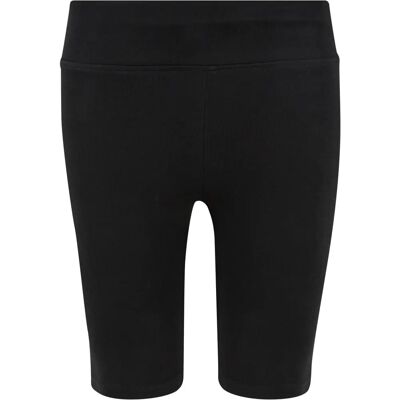 Shorts de cyclisme taille haute pour filles 2-pack noir - Urban Classics Shorts de cyclisme taille haute pour filles 2-pack noir - Urban Classics