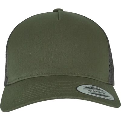 Flexfit Retro Olive Cap - Unisex Flexfit Retro Olive Cap - Unisex