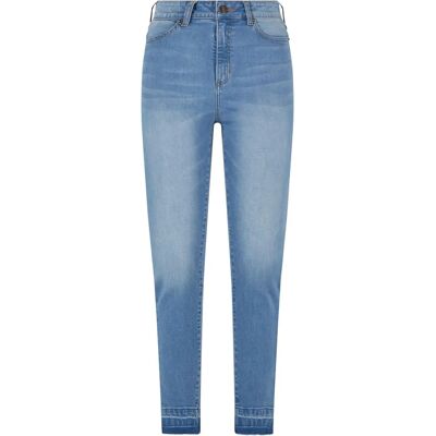 Urban Classics Jean Skinny Bleu Clair à Taille Haute - Jeans Urban Classics Jean Skinny Bleu Clair à Taille Haute - Jeans