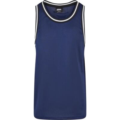 Urban Classics Top en mesh bleu ample - Tank Top Urban Classics Top en mesh bleu ample - Tank Top