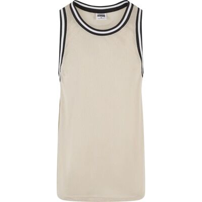 Urban Classics Herr nät-tanktop - beige (softseagrass) - Tank Top Urban Classics Herr nät-tanktop - beige (softseagrass) - Tank Top