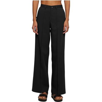 Urban Classics Damen Wide Pleated Pants - Hosen Urban Classics Damen Wide Pleated Pants - Hosen